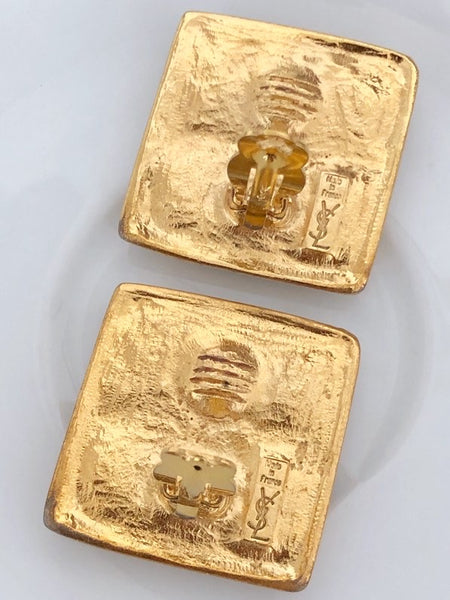YSL Yves Saint Laurent cloves earrings (Vintage)